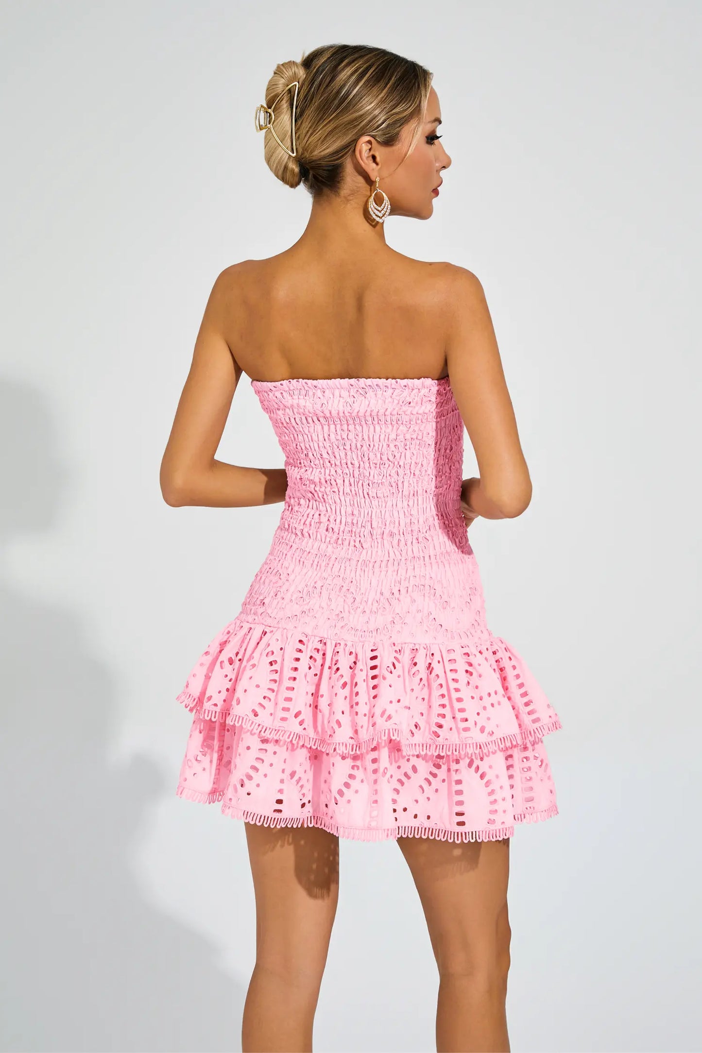 Bert Ruffle Mini Dress