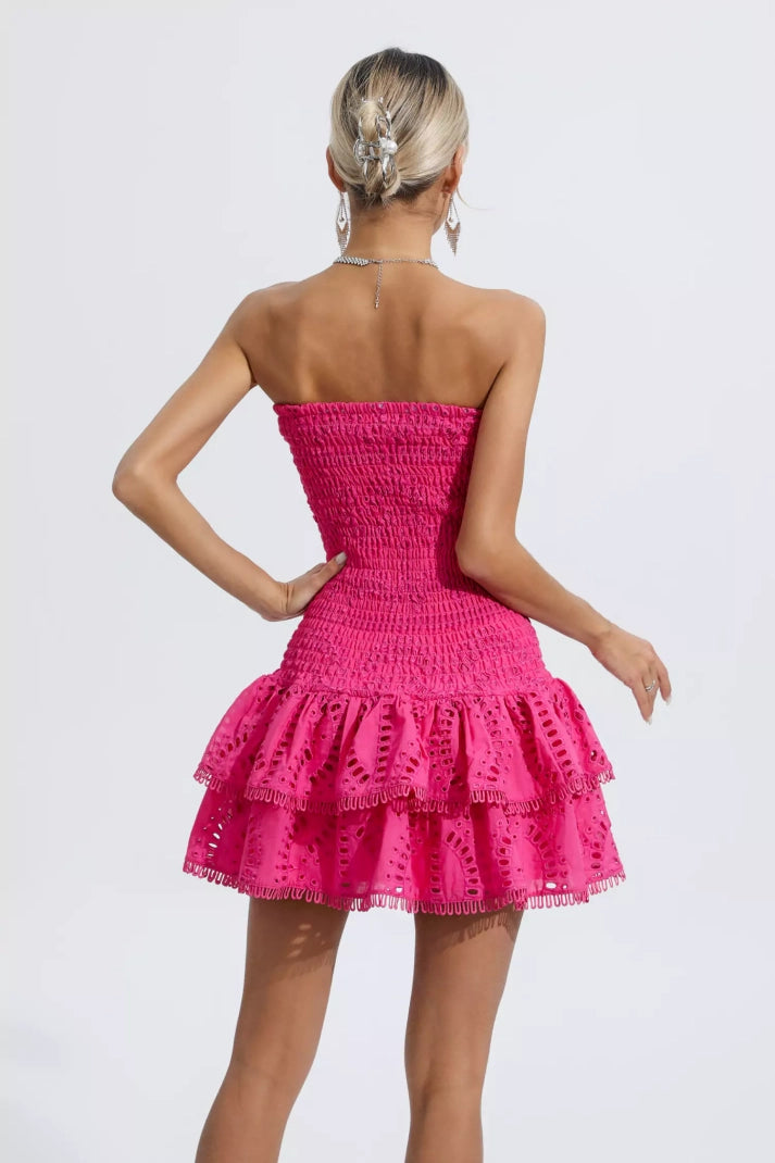 Bert Ruffle Mini Dress